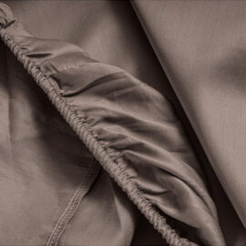 Prima Viera Hoeslaken Satijn Taupe