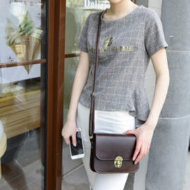 Rgc Crossbody Vintage Bag Model 2 Dark Brown