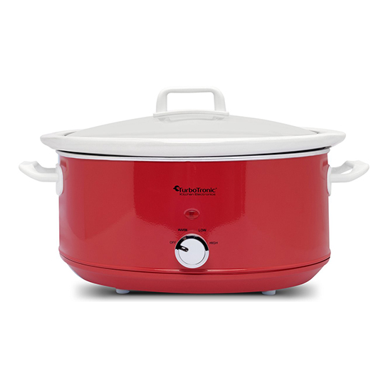 Turbotronic Sc6p Slow Cooker – 6.5 Liter – Red 1