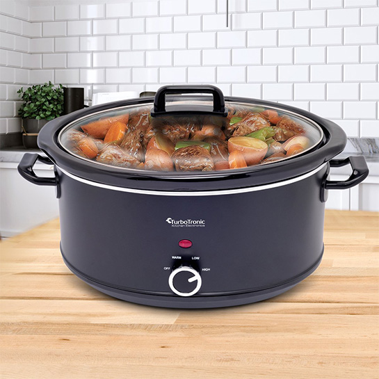 Turbotronic Sc6p Slow Cooker – 6.5 Litri – Nero 4