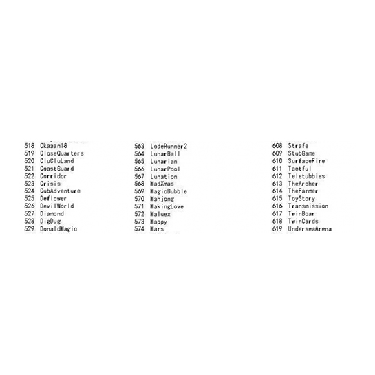 Super Hd Mini 621 In 1 Games 10