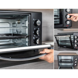 Tzs First Austria 5043 1 Vrijstaande Oven Heteluchtoven 30l Zwart 4