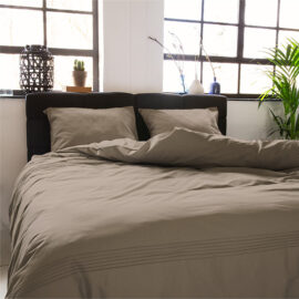 Bogota Dekbedovertrek Taupe 3