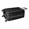 3 Delige Kofferset Milano M, L & Xl + Cosmetic Case Harde Cover 4 Rollers Combinatie Slot Zwart 4