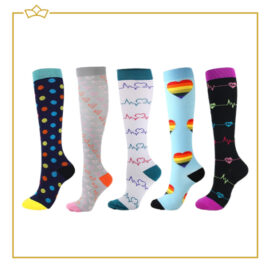 Attrezzo Happy Compression Socks