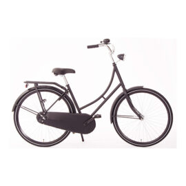 Klassieke Damesfiets Basic Omafiets 26″ Terugtraprem Lakdoek 1