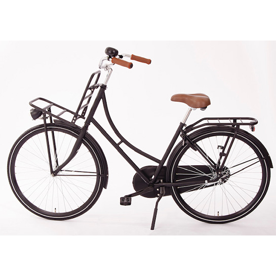 Vélo classique pour femme Transport Omafiets 26″ Frein à rétropédalage Tissu laqué 1