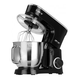 Mpm Uitgebreide Planetaire Keukenmachine 1400w 6,5 Liter Zwart Max 2200w