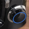 Mpm Robot culinaire planétaire étendu 1400w 6,5 litres Noir Max 2200w 3