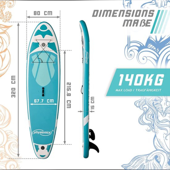 4056282469574 Stand Up Paddle Board Sup Board 3