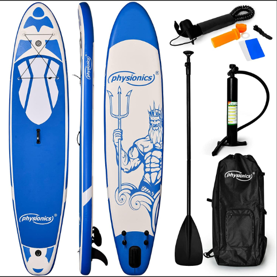 4056282469598 Stand Up Paddle Board Sup Board 305cm Blauw Poseidon 1