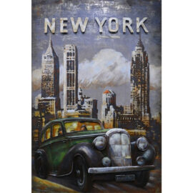 Car In Newyork Wall Decoration (3)