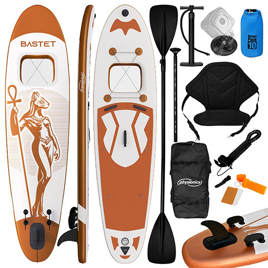 Goodvibes Stand Up Paddle Board Baset Rosegoud
