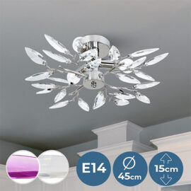 Goodvibes Ceiling Lamp With Leaf Design