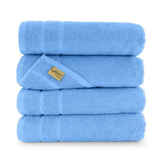 4x Satize Handdoek Blauw