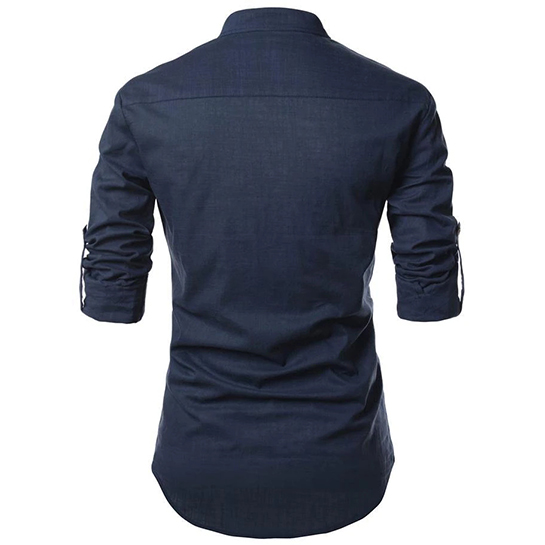 Escada Sport Shirt met lange mouwen blauw casual uitstraling Mode Zakelijke overhemden Shirts met lange mouwen 