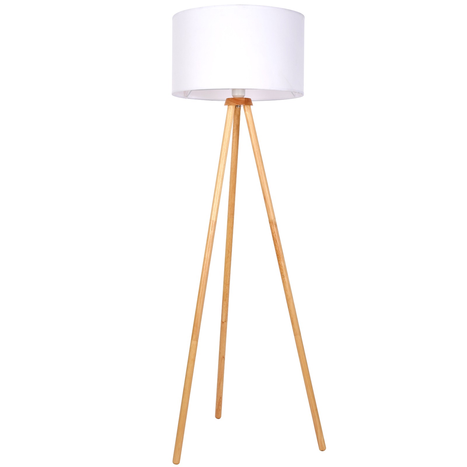 Jago® lampadaire industriel trépied - 70x70x139 cm, orientable