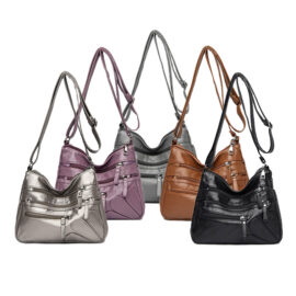 Ladies Shoulder Bag Pu Leather