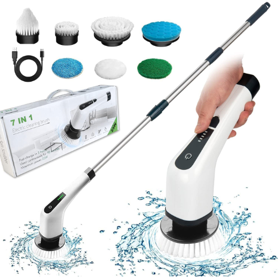 BROSSE DE NETTOYAGE ELECTRIQUE électrique rechargeable 5 en 1 – La