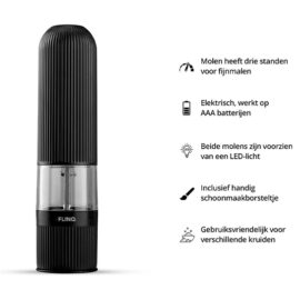 Flinq Pepermolen En Zoutmolen Set1