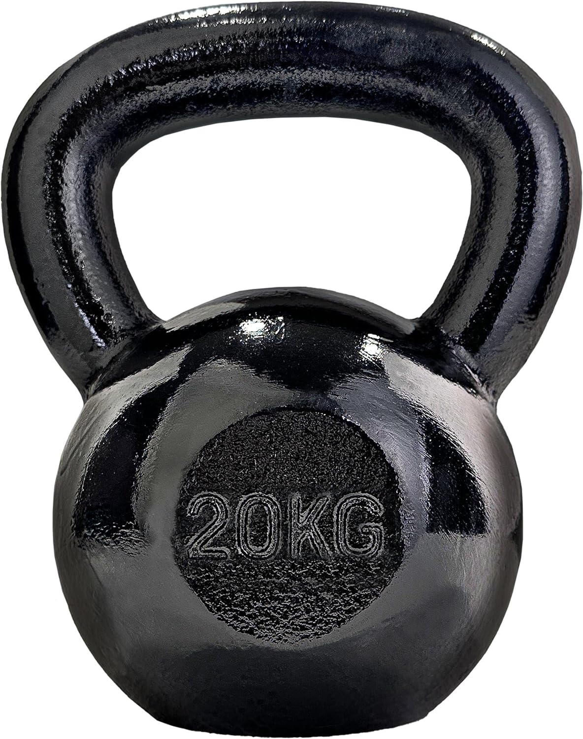 ScSPORTS® - Cast Iron Kettlebell - Durable - Body Training - Versatile  Fitness Training - 20 Kg - Black 