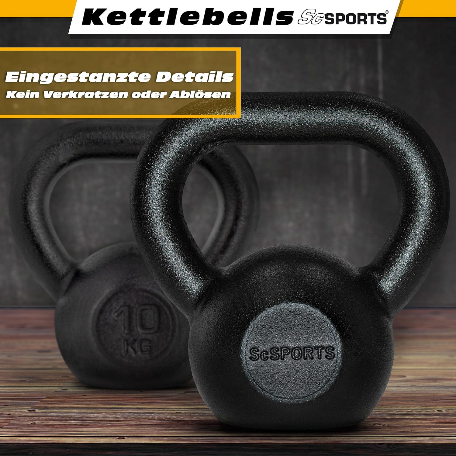 kettlebell pesa rusa de peso variable, sólo mango con dos cierres