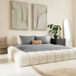 Cama de diseño Adore Beige