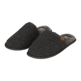 Attrezzo Slippers Slip-on Gray1