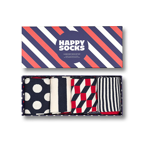Happy Socks Navy Gift Box