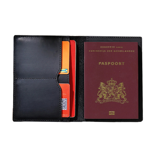 Paspoort Cover Zwart Wit