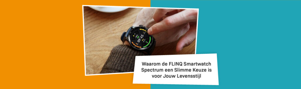 Banner do blog Por que o Flinq Smartwatch
