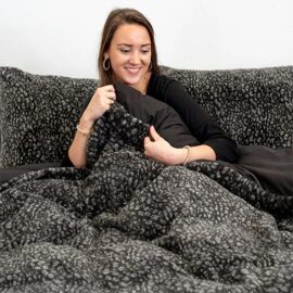 Dekbedovertrek Teddy Tiger Zwart3