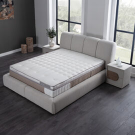 Cama Skybedd com base de ripas