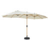 909 Outdoor Double Parasol With Cover1