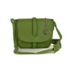 Lia Biassoni Mella Crossbody Bag Natural Green