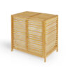Lifa Living Double Bamboo Laundry Basket3
