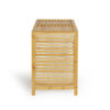 Cesta de lavandería doble de bambú Lifa Living5