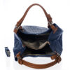 Lucca Baldo Leather Bag Blue3
