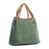 Lucca Baldo Leather Bag Green