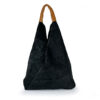 Mila Blu Suede Bag Black