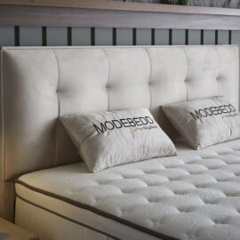 Boxspring Met Opbergruimte Modebedd Beige2