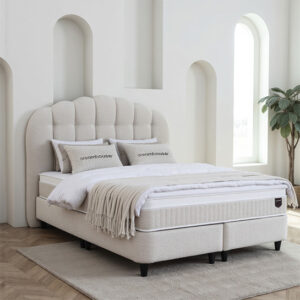 Dreamhouse Opbergboxspring Gradia Grijs Beige