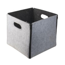 Gusta Opbergmand Grijs Vilt1