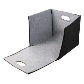 Gusta Opbergmand Grijs Vilt3