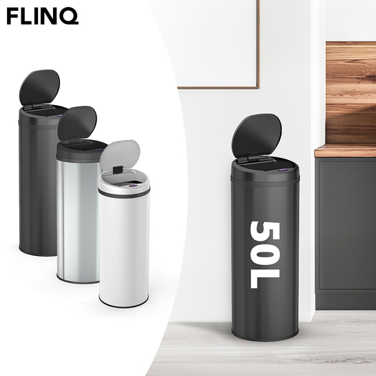 Contenedor de basura con sensor de pico de 50 l