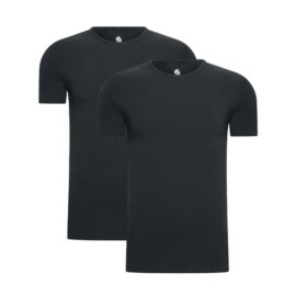 Solution Focus 2 Pack Undershirt Zwart