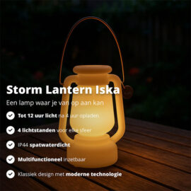 Flinq Rechargeable Storm Lantern Iska1
