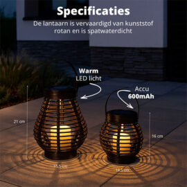 Flinq Solar Lantern Bottassano 2 Pack2