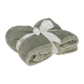 Blanket Plaid Striped Green