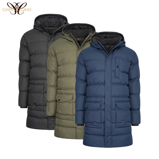 Cappuccino Lange Winterjas